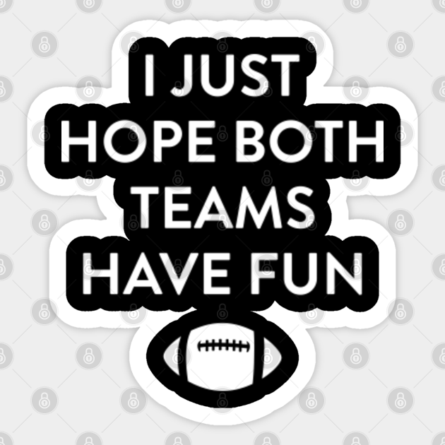 i just hope both teams have fun the office